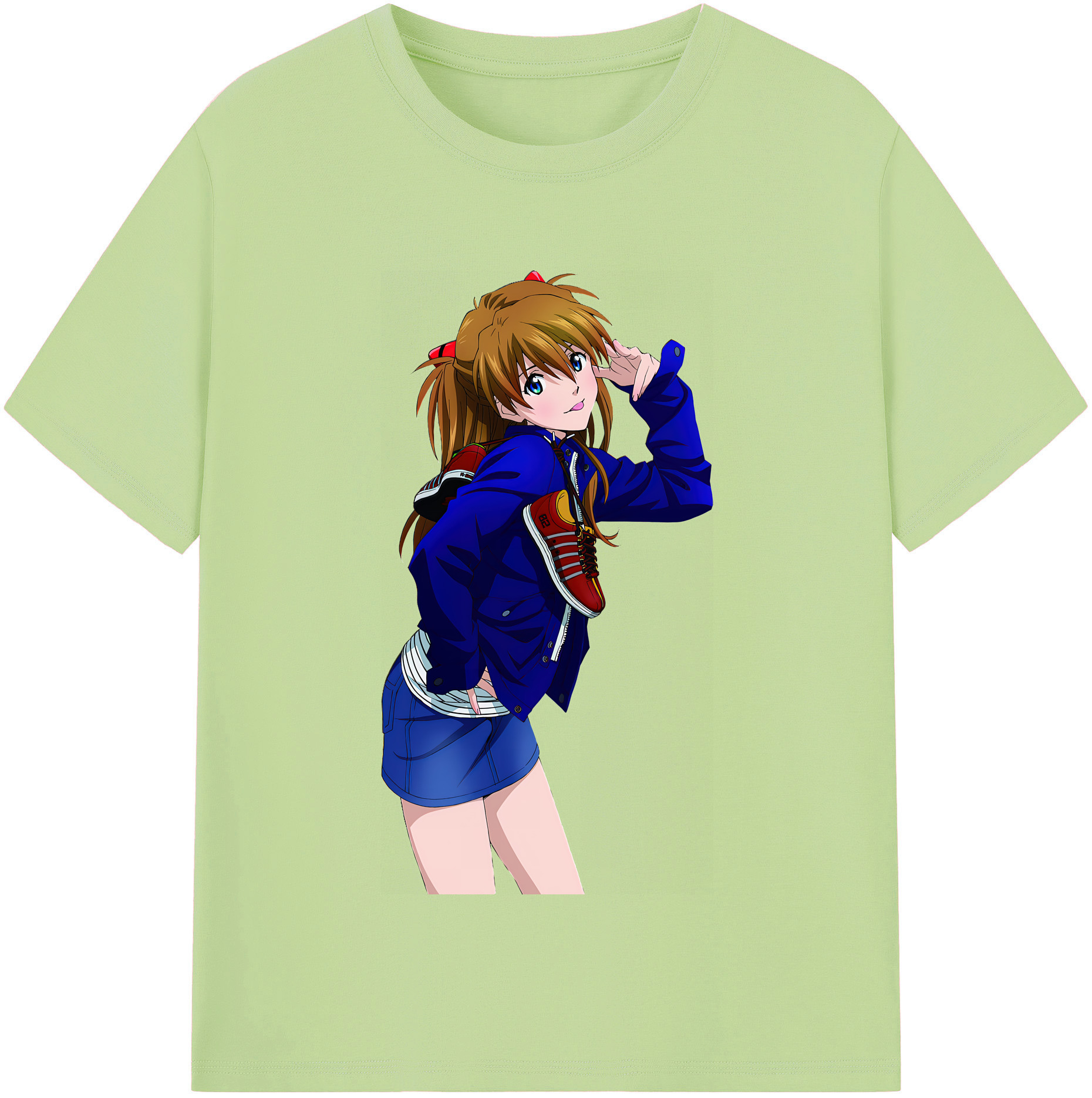 （画像用） EVA 新世紀エヴァンゲリオン 綿100％半袖Tシャツ（フロントプリント）